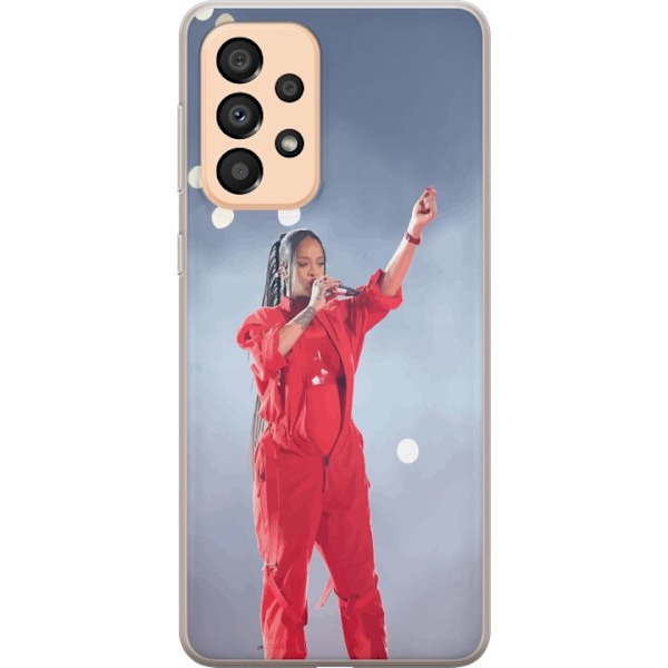Samsung Galaxy A33 5G Genomskinligt Skal Rihanna – Trendsetting Looks & Style