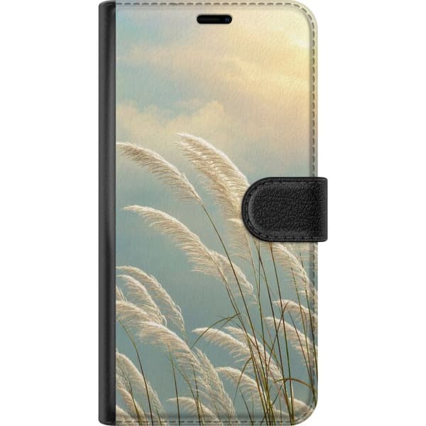 Kompatibel Tegnebogsetui til Samsung Galaxy S25 Edge Beige pampasgræs beige