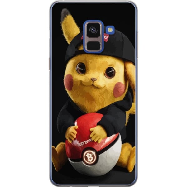 Samsung Galaxy A8 (2018) Gennemsigtig cover Pikachu Supreme