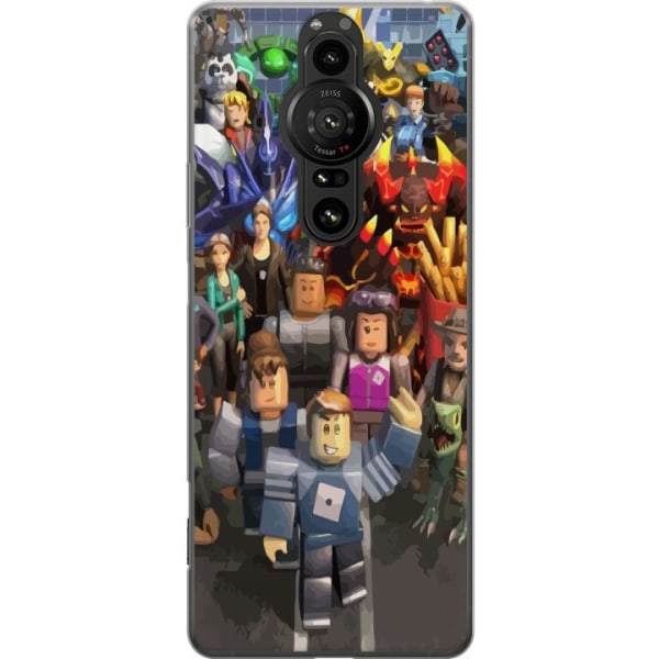 Sony Xperia Pro-I Gennemsigtig cover Roblox