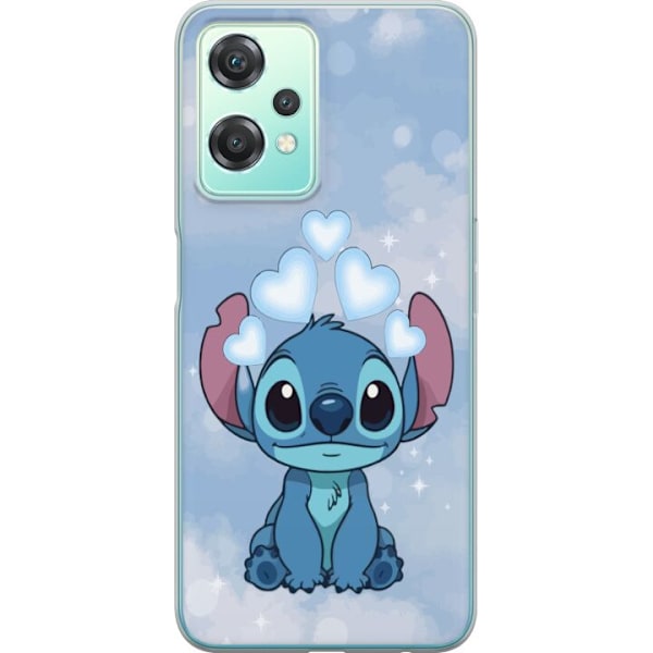 OnePlus Nord CE 2 Lite 5G Läpinäkyvä kuori Stitch Hyppäävä Ilo - Hauska Suunnittelu Lahjalle