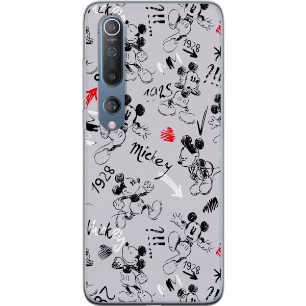 Xiaomi Mi 10 5G Läpinäkyvä kuori Disney kuviointi