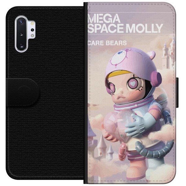 Samsung Galaxy Note10+ Lompakkokotelo Mega Space Molly Care Bears Series - Share Bear Edition