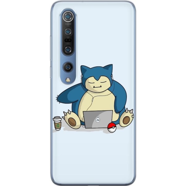 Xiaomi Mi 10 Pro 5G Gennemsigtig cover Pokemon Rolig