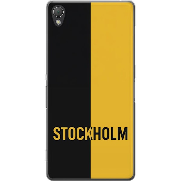 Sony Xperia Z3 Gjennomsiktig deksel Stockholm – fotball