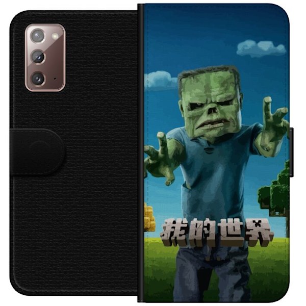 Samsung Galaxy Note20 Lommeboketui A Minecraft Movie