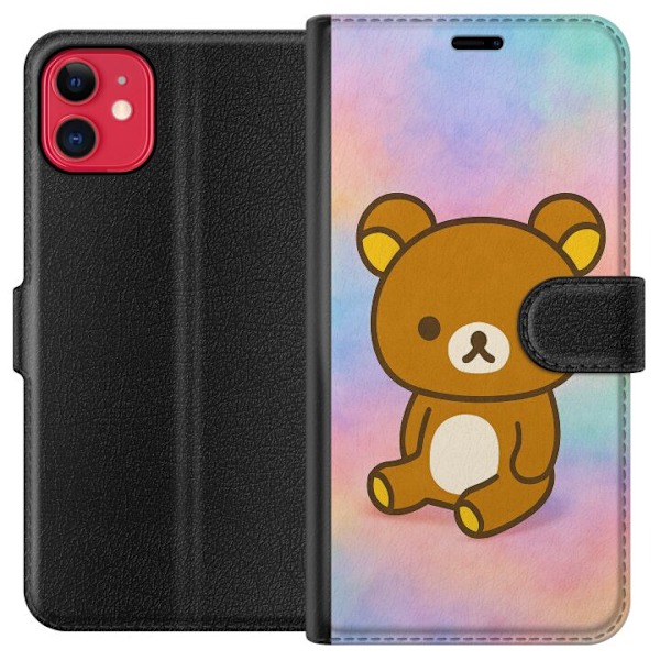 Apple iPhone 11 Tegnebogsetui Kawaii Sanrio Rilakkuma