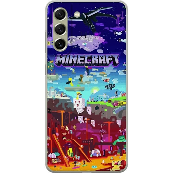 Samsung Galaxy S21 FE 5G Skal / Mobilskal - MineCraft