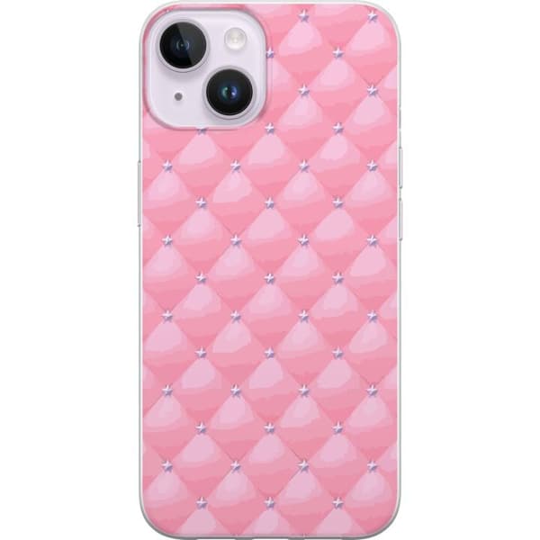 Kompatibel Mobilcover til Apple iPhone 15 Plus Lyserød Luxury