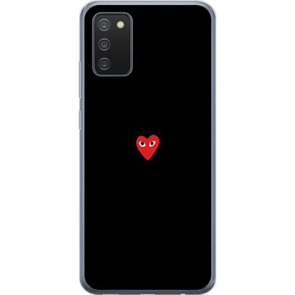Kompatibel Mobilcover til Samsung Galaxy A02s Hjerte