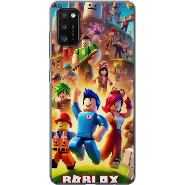 Samsung Galaxy A41 Genomskinligt Skal Roblox