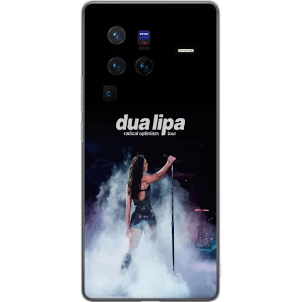 vivo X80 Pro Gjennomsiktig deksel Dua Lipa – Signature Looks & Vibes