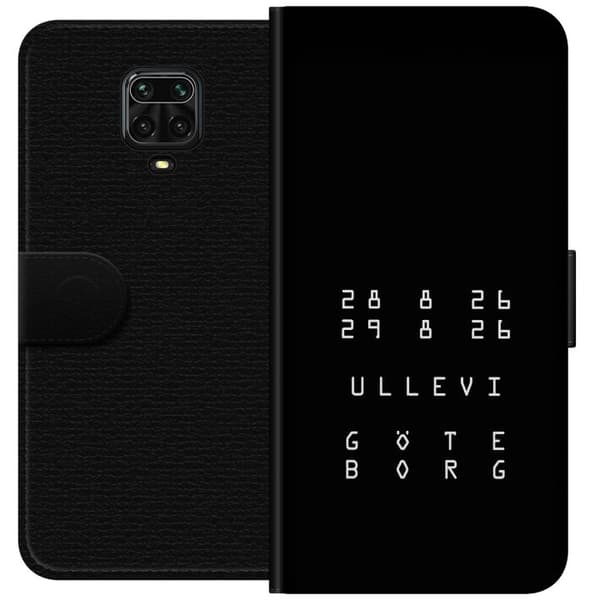 Kompatibelt Plånboksfodral till Xiaomi Redmi Note 9 Pro Ullevi Göteborg 2026 vit