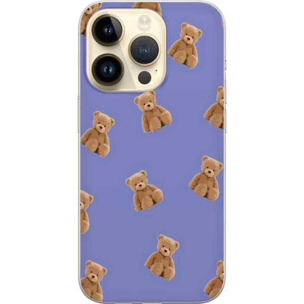 Apple iPhone 15 Pro Gjennomsiktig deksel Flygende bjørner