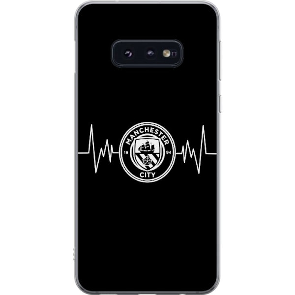 Samsung Galaxy S10e Genomskinligt Skal Manchester City F.C.