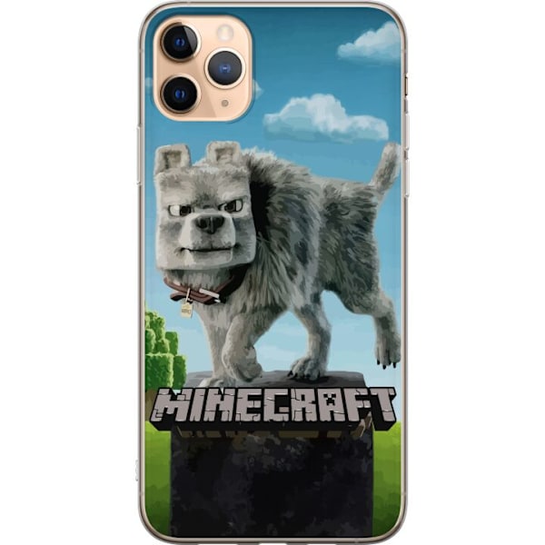 Apple iPhone 11 Pro Max Läpinäkyvä kuori A Minecraft Movie