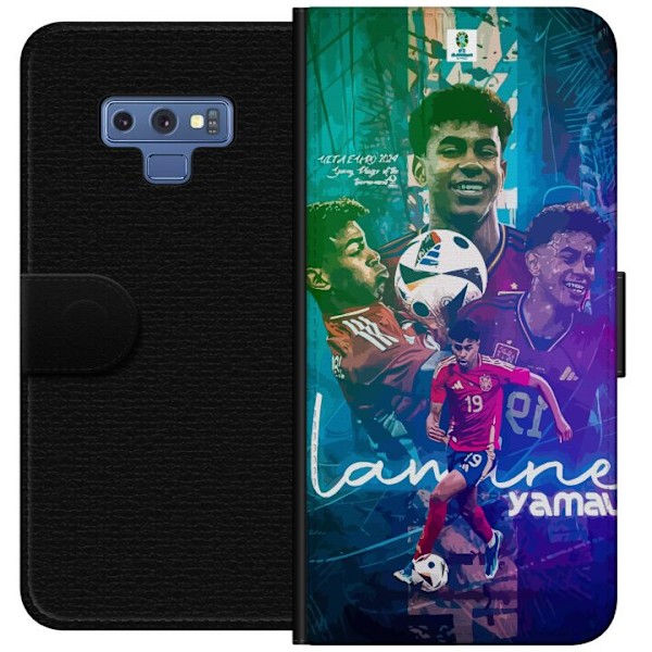 Samsung Galaxy Note9 Tegnebogsetui Lamine Yamal FCB