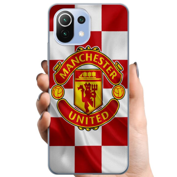 Xiaomi 11 Lite 5G NE TPU Mobilskal Manchester United