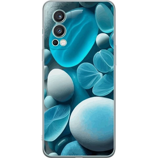 OnePlus Nord 2 5G Läpinäkyvä kuori Lasikorut