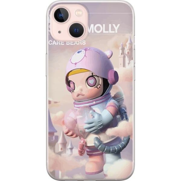 Apple iPhone 13 Läpinäkyvä kuori Mega Space Molly Care Bears Series - Share Bear Edition
