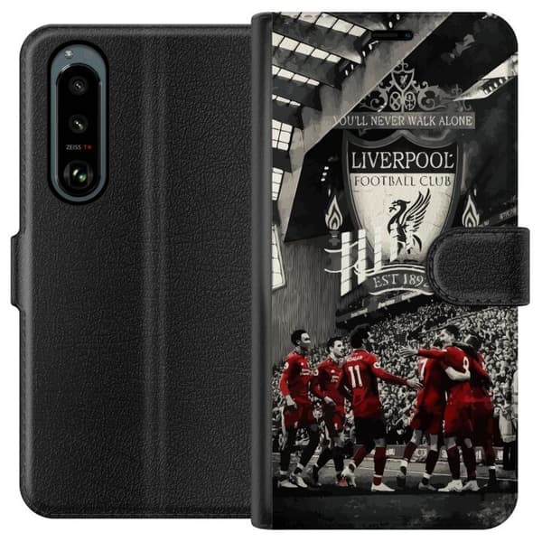 Kompatibel Tegnebogsetui til Sony Xperia 5 III Liverpool