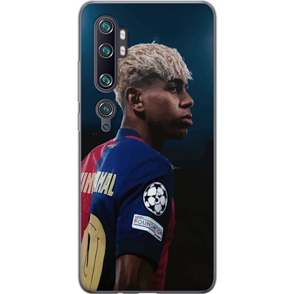 Xiaomi Mi Note 10 Pro Gennemsigtig cover Lamine Yamal - Barcel