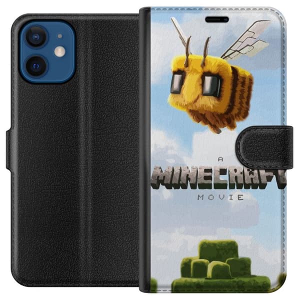 Kompatibel Tegnebogsetui til Apple iPhone 12 mini A Minecraft Movie