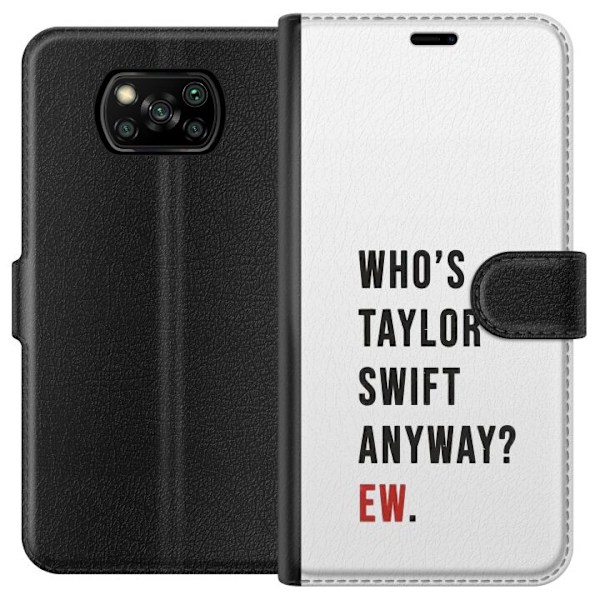 Xiaomi Poco X3 NFC Plånboksfodral Taylor Swift