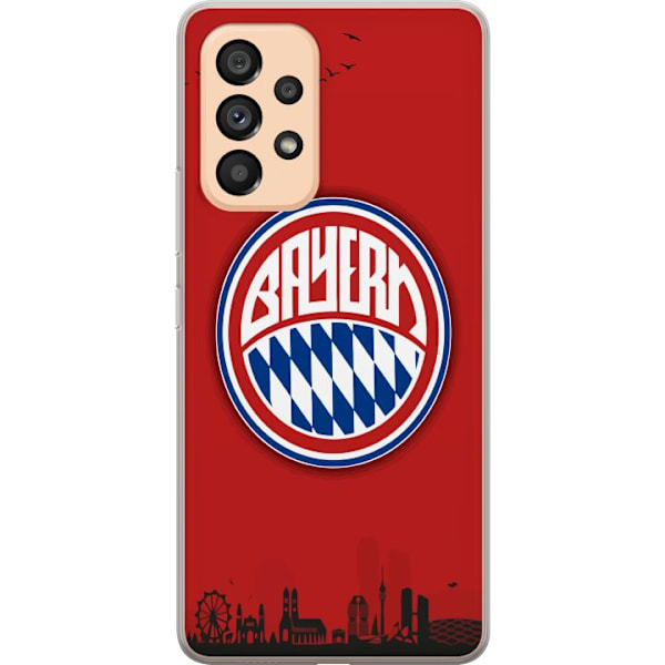 Samsung Galaxy A53 5G Genomskinligt Skal FC Bayern Munich