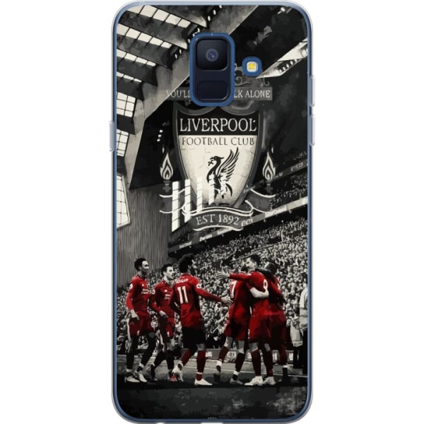 Samsung Galaxy A6 (2018) Gennemsigtig cover Liverpool