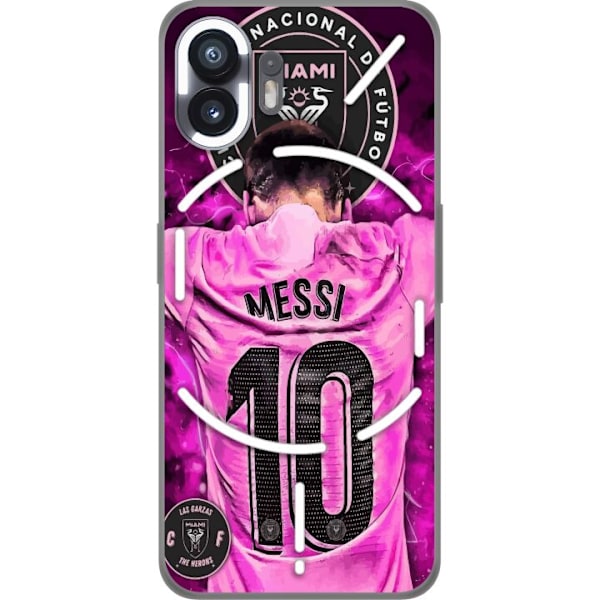 Nothing Phone (2) Gjennomsiktig deksel Messi