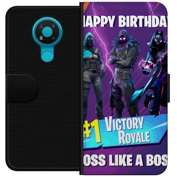 Nokia 3.4 Lommeboketui Fortnite