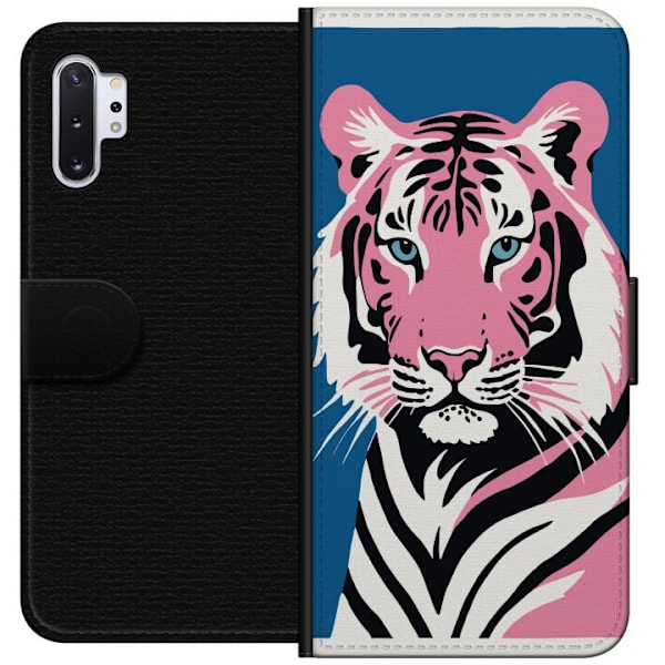 Samsung Galaxy Note10+ Lommeboketui Tankefull Tiger