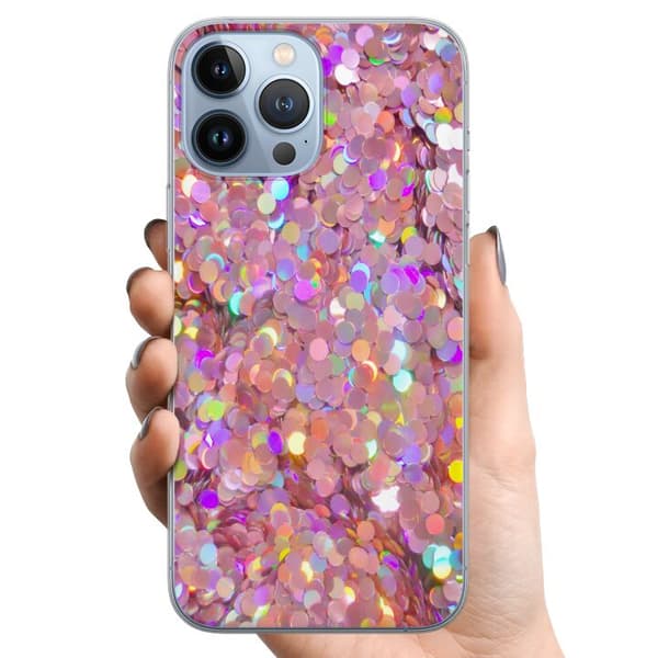 Kompatibelt Mobilskal till Apple iPhone 13 Pro Max Glitter