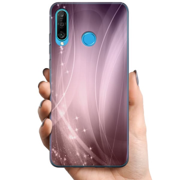 Huawei P30 lite TPU Mobilskal Lavender Dust