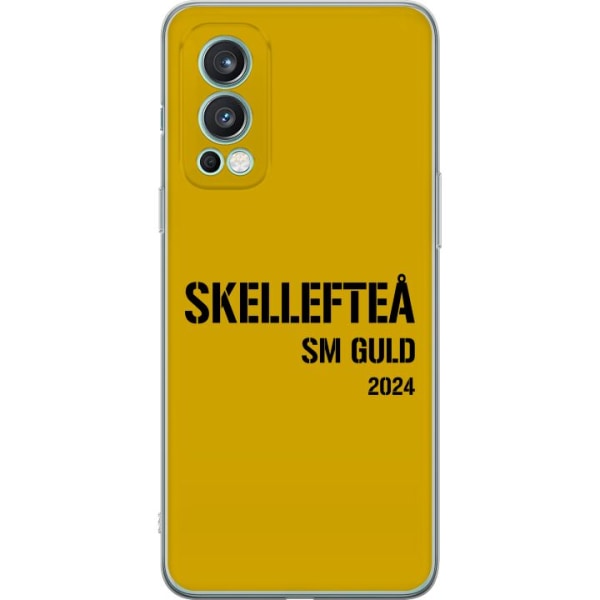 OnePlus Nord 2 5G Läpinäkyvä kuori Skellefteå SM KULTA