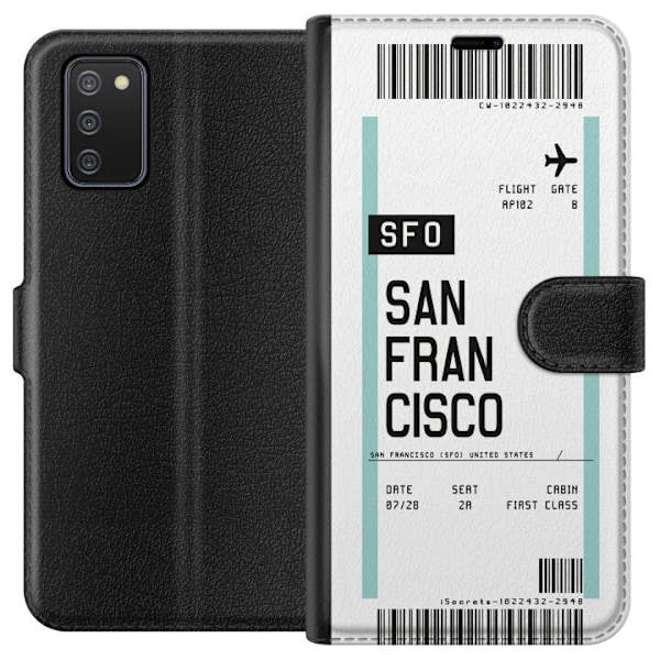 Samsung Galaxy A02s Tegnebogsetui San Francisco