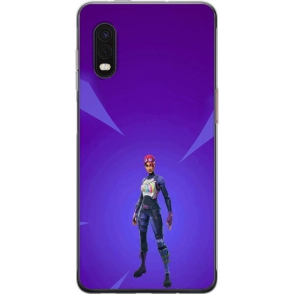 Samsung Galaxy Xcover Pro Gennemsigtig cover Fortnite - Brite