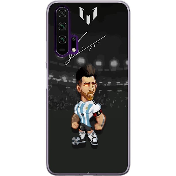 Honor 20 Pro  Läpinäkyvä kuori Messi