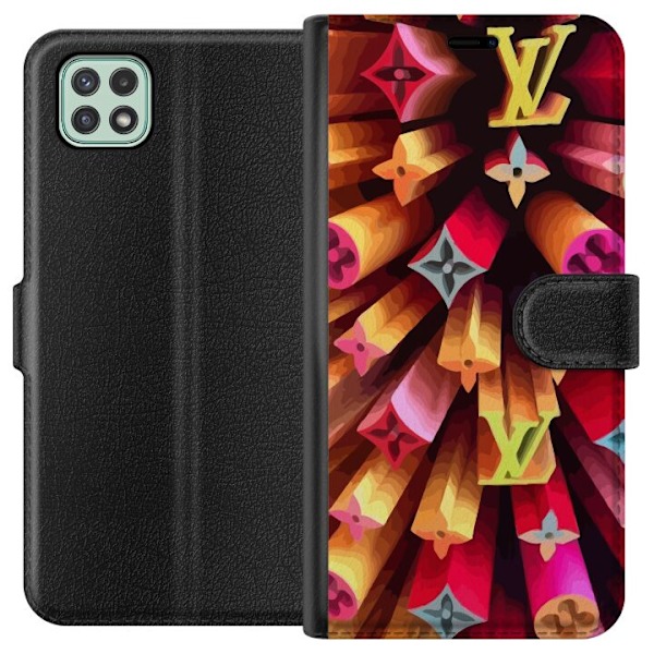 Samsung Galaxy A22 5G Plånboksfodral LV Christmas