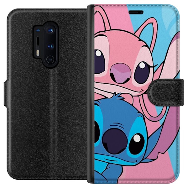 OnePlus 8 Pro Lommeboketui Stitch & Angel