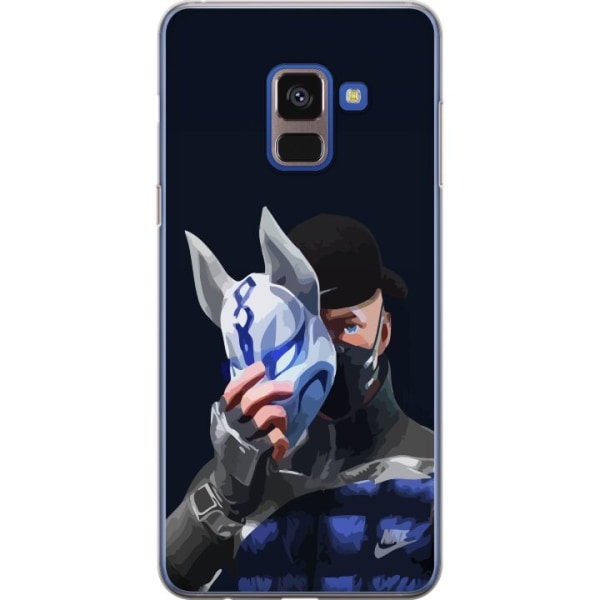 Samsung Galaxy A8 (2018) Gennemsigtig cover Fortnite - Drift