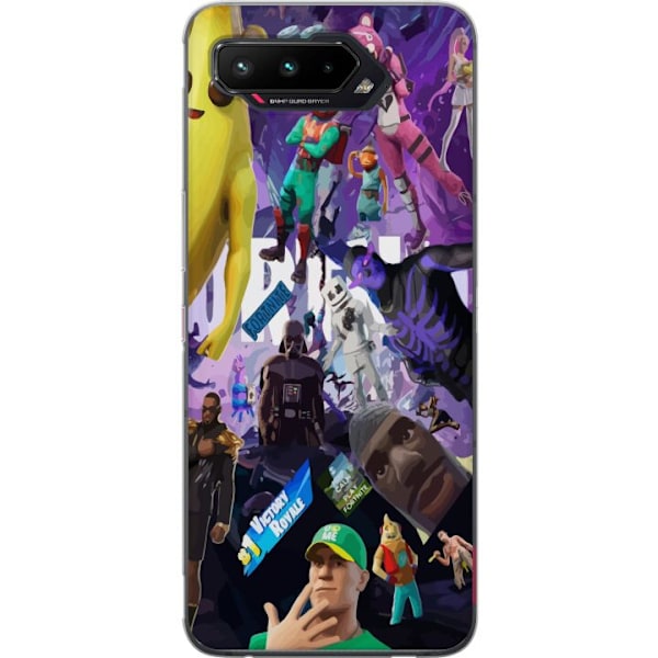 Asus ROG Phone 5 Läpinäkyvä kuori Fortnite