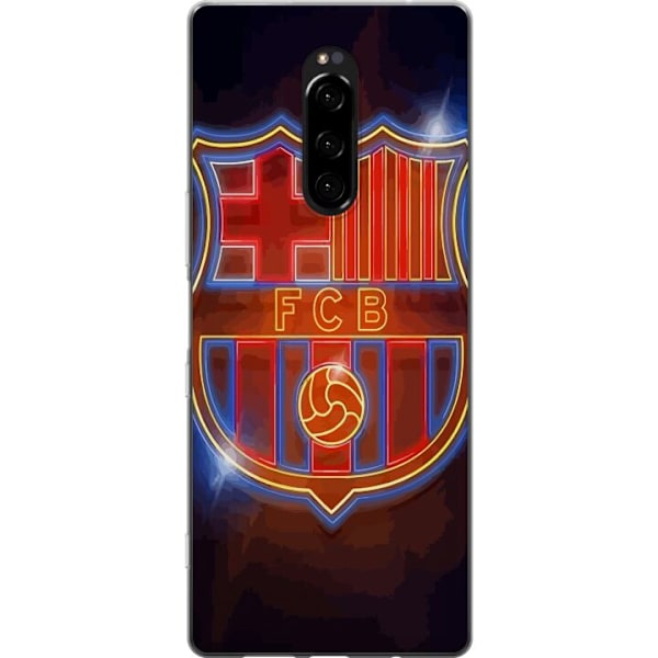 Sony Xperia 1 Läpinäkyvä kuori FC Barcelona