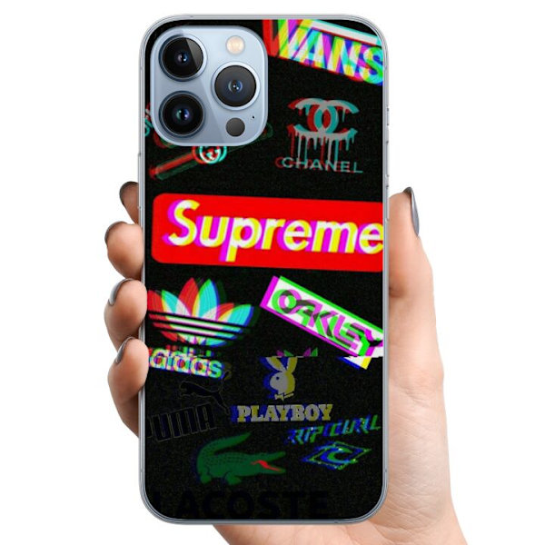 Apple iPhone 13 Pro Max TPU Mobilskal 3D