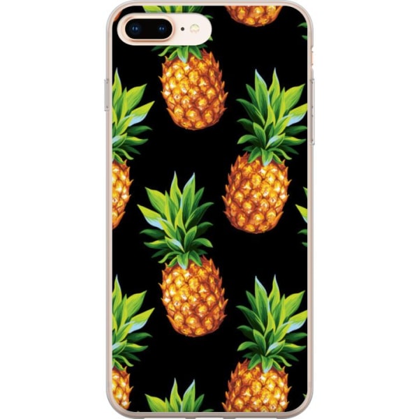 Apple iPhone 8 Plus Cover / Mobilcover - Ananas