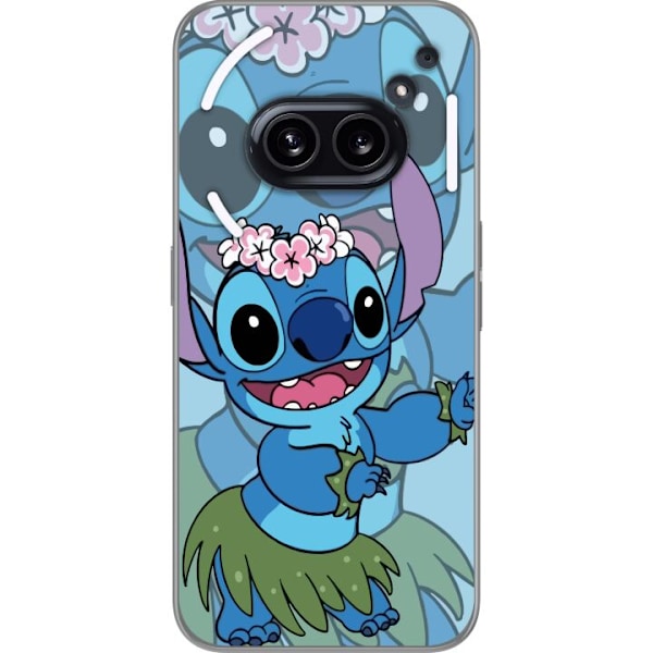Nothing Phone (2a) Plus Läpinäkyvä kuori Stitch tähtien alla - Taianomainen Anime-tyyli