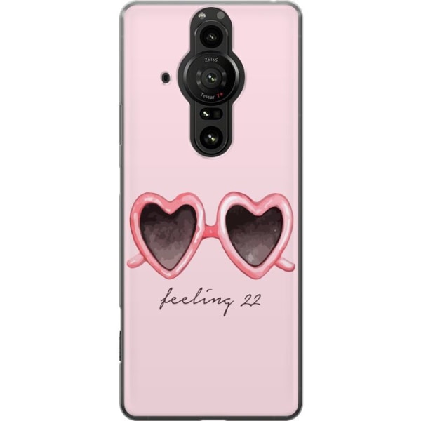 Sony Xperia Pro-I Gennemsigtig cover Taylor Swift - Feeling 22