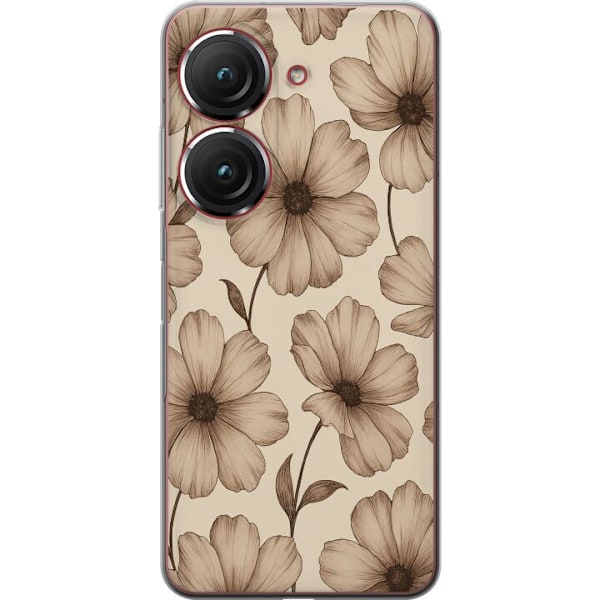 Asus Zenfone 9 Genomskinligt Skal Pastel Rush