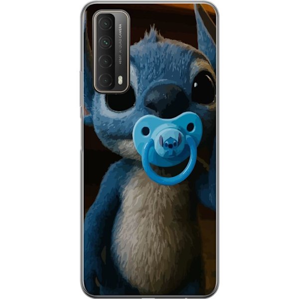 Huawei P smart 2021 Läpinäkyvä kuori Stitch & Napp - vauvateema söpöllä hahmolla